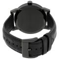 Burberry Wrist Watch For Men Quartz Black Leather Strap Black Dial 42mm Watch BU9906. 