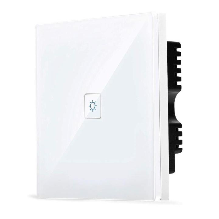 Smart ZigBee 1 Gang Light Wifi Touch Switch for Echo Plus
