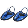 WHALE Swimming Diving Hand Fins Paddles Webbed Training Fin Scuba Equipment (Blue M) - intl. 