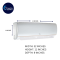 TCL TAC-12HEB/2 1.0 Ton Inverter Split AC Hot and Cool With 5 Years  Warranty. 
