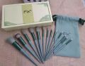 Fix Makeup Brushes Set 13 Pcs Including Contour Concealer foundation powder blush highlighter blending eyeshadow pencil eyebrow smudging lip brush. 