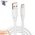 Grebest Charger Wire High Current Micro USB Mobile Phone Charger Cable Data Cord. 