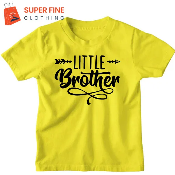 Little brother Fine Jersey Printed Tshirt for kids Boys and Girls Daraz.pk