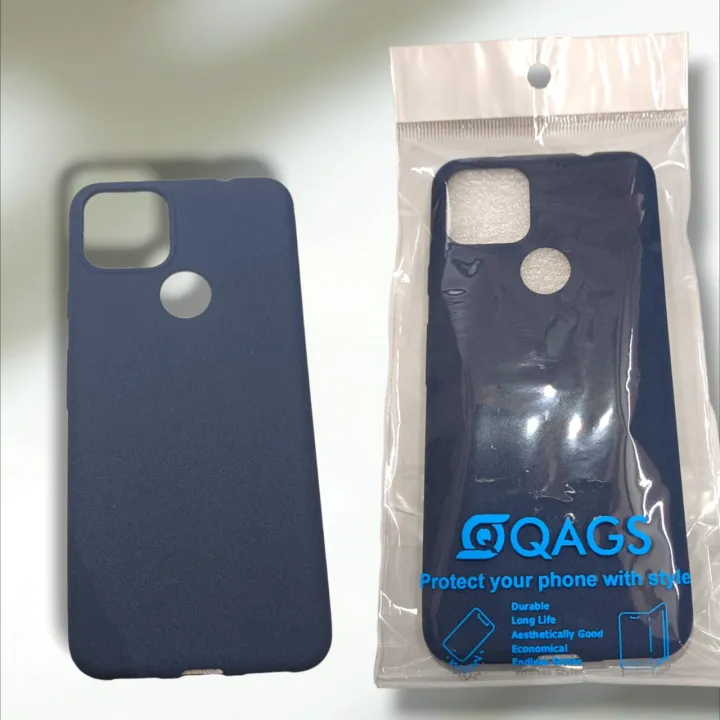 QAGS%20for%20Google%20Pixel%20%204A%205G%20/%20Pixel%205XL%20Case%20Soft%20Sandstone%20Slim%20Matte%20Cover%20-%20Image%203