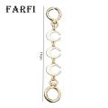 Bag Extension Chain Bag Extension Chain Purse Short Love Heart Charm Alloy Single Shoulder Handbag Strap Extender Diy Decoration Accessories Chain Extender. 
