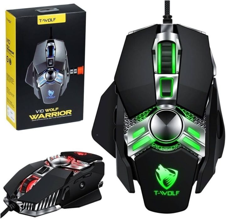 T%20wolf%20RGB%20Mechanical%20Gaming%20Mouse%20Adjustable%207000%20DPI%20%7C%20T-Wolf%20Wolf%20Warrior%20Gaming%20Mouse%20V10%20%7C%20For%20Windows%20XP,%20Vista,%20Windows%207,%20Windows%208%20MAC%20%7C%20Marco%20Programming%20Gaming%20Mouse%20USB%20Wired%206400DPI%20135G%20PUBG%20COUNTER%20STRIKE%20-%20Image%202