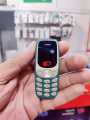 Go Mobile Mini G1000 - Finger Size Mobile - Ungli Jitna Mobile - Dual Sim - Official PTA Approved - Without camera - Auto call recording - Voice Changer - Bluetooth - Bluetooth dialer - 380mAH Battery - Smallest Phone in World - Memory card Supported. 