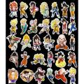 10 Pcs/Pack TV Show DRAGON BALL Z Anime Cartoon Waterproof Stickers for Laptop Mobile Guitar Bicycle Car Fridge Skateboard PC TV. 