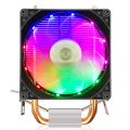 CPU Cooler Fan Heat Pipes Processor Cooler for AMD AM2 AM2+ AM3 for LGA 775 115X 1200 Silent Radiator Dual Fan. 