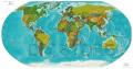 Large Scale World Political and Relief map Panaflex Poster Educational Chart School Office Decoration. 