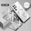 Plating Magnetic Wireless Charging Case For Samsung Note 10 Samsung Note 10+ Plus Note 10 Pro Shockproof Transparent Lens Glass Cover Soft Silicone Tpu 2024 new design new year gift. 
