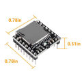 Dfplayer Mini Mp3 Player Module Tf U Disk Mini Mp3 Player Audio Voice Decode Board Module For Df Player. 