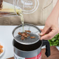 Oil Filter Pot Oil Strainer Pot Stainless Steel Grease Strainer Oil Storage Pot Oil Container Stainless Steel Oiler Tank Container Grease Keeper with Filter Dust Lid Non slip Handle for Frying Oil and Cooking Grease. 