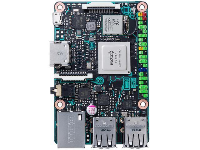Asus Sbc 2gb Tinker Board Motherboard Soc 1.8ghz Quad Core Cpu Rk3288