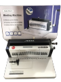 IBICO Binding Machine E.B TECH STAR – A4 Wire 3:1 Punch & Bind, 25 Sheets Punch, 120 Sheets Bind, Adjustable Paper Margin, Durable Metal & Plastic Construction. 
