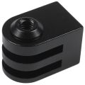 90 Degree Direction Adapter Elbow Mount with Cnc Aluminum Alloy Mini Tripod Mount Outdoor Sports Camera Base Adapter. 