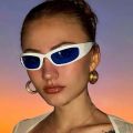Moon Designed Rectangular Sunglasses Unisex Outdoor Cycling Goggles Hip Pop Punk Y2K Sun Glasses UV400 Oculos Lunette De Soleil. 