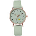 Stylish Small Dial Sky Blue Watch for Girls Trendy Leather Watch For Women New Fashion Watch For Ladies. 