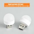 Portable LED Light Mini Night Light USB Plug Lamp Computer Mobile Power Charging Small Book Lamp Eye Protection Reading Light. 