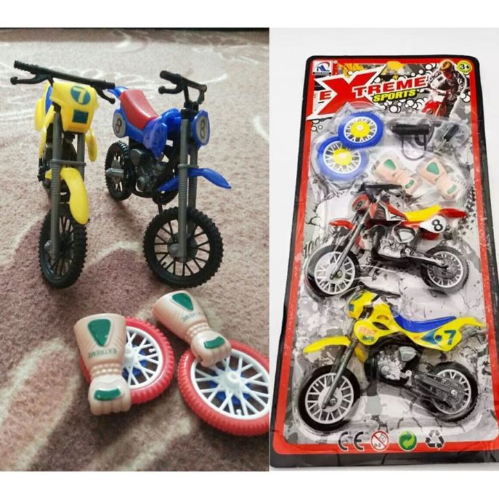 Xtreme Sports Tool Bikes With 2 extra Toy Bike Wheels and 1 Finger Bikes Tool - Pack 2 Finger Toy for 6+ years old Kid