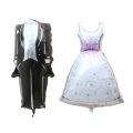 2 pcs New Bridegroom Groom Bride Balloon Wedding Decoration Aluminum Foil Balloon Wedding Balloons Marriage Decoration Balloon,-(K.S.). 