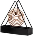 Pack Of 3 Mosquito Coil Holder, Iron Mosquito Coil Holder (Triangle). 