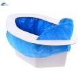 Portable Toilet Seat 36x15cm Waste Bags Mobile Toilet Temporary Folding WC. 