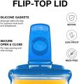 Imperial Aqua Fridge Door Water Jug with Handle BPA Free Plastic Pitcher with Flip Top Lid Perfect for Making Teas and Juices, 1.5Ltr , 1.7Ltr , 2Ltr  Blue. 
