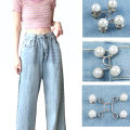 Pearl Jeans Button Pants Snap Fastener Adjustable Tightener Waist Buckle Clothing Jeans Buttons. 