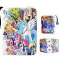 My Little Pony Card Book Pinkie Moon Treasure Collection Book Nine Palace Grid Genuine Storage Book with Zipper Card Game OVERDOESETO. 