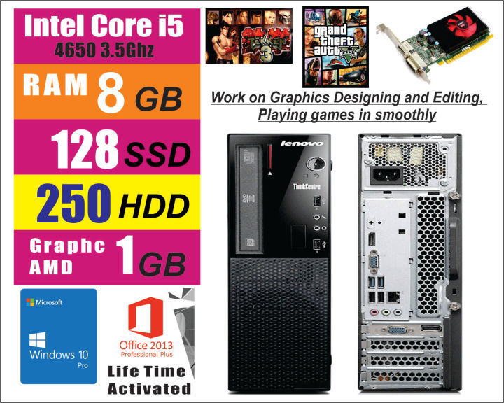 I5 4570 Graphics Card Core I5 4570 Gaming PC 4th Generation