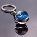 12 Constellation Astrology Keychain Zodiac Key Chain Scorpio Sagittarius Capricorn Aquarius Pisces Aries Taurus Birthday Gifts. 