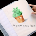 5-Pack Multicolor A4 Clear Polypropylene Document Folders – Durable PP Plastic Envelopes with Snap Button for School & Office Organization | Blendzii Outleex®. 