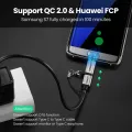 Ugreen USB Type-C Adapter Type C To Micro USB Female To Male Converters For Xiaomi Samsung Charger Data Cable USBC USB C Adapter, DO NOT SUPPORT OTG. 