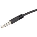 XHHDQES 2X 3.5mm Adjustable Throat Mic Microphone Covert Acoustic Tube Earpiece Headset with Finger PTT for iPhone Android. 