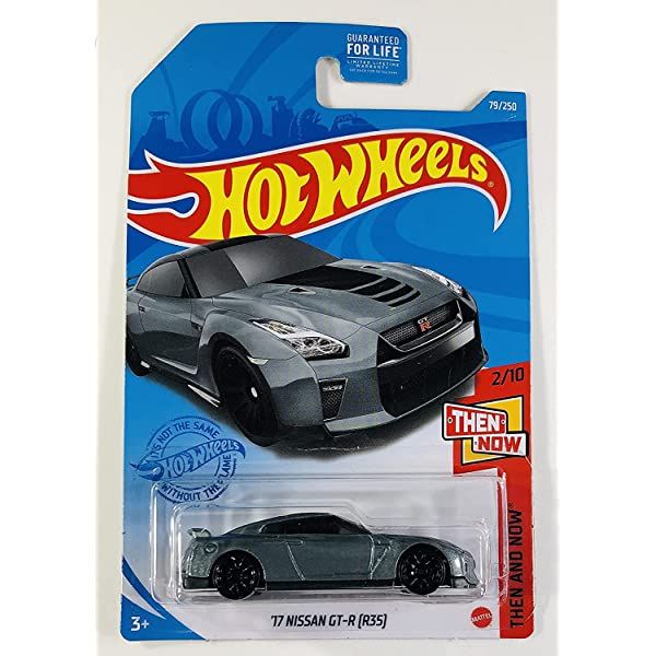 Hot Wheels Die-Cast Car model Original 17 Nissan GT-R (R35)