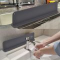 1pc Silicone Sink Splash Guard - Heavy-Duty Water Splash Barrier, Adjustable Height & Fit Sinks, Dishwasher- Splash Stopper, Barrier for Dishwashing & Rinsing. 