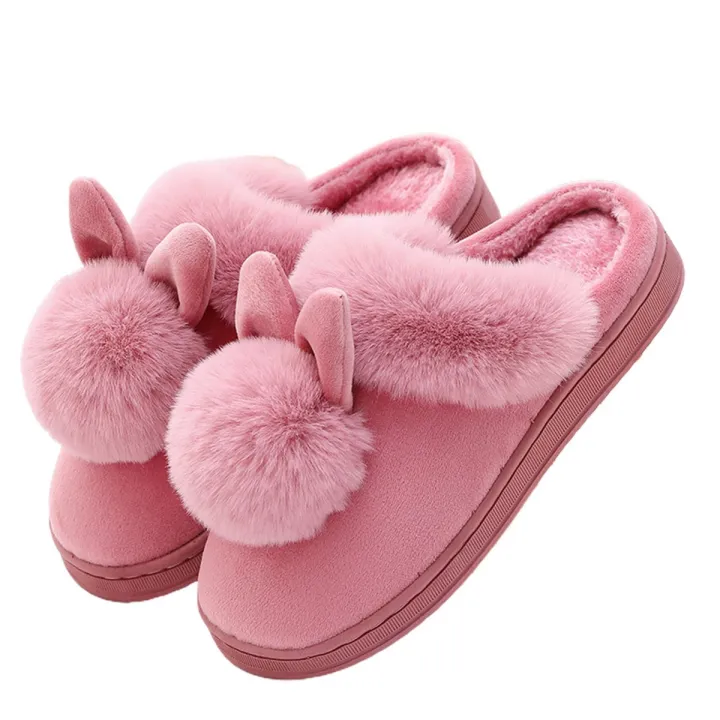 Cushioned%20Candy%20Color%20Lady%20Fluffy%20Flat%20Warm%20Slippers%20-%20Image%208