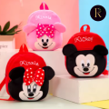 Pink Minnie Kids Plush Bag 9-10 Inches kids Bag By Reeshail Enterprise. 