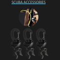3 Pcs Diving Hose Holder Clip with Snap Hook Buckle for Dive. 