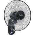 BLACK+DECKER 55W Wall Fan 16 Inch Diameter, 90° Wide Swing 3 Speeds Plus Modes And 5AS Blade, For The Perfect Temperature FW1620-B5 2 Years Warranty. 