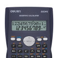 Deli D82MS function calculator for students to use for exams, college students’ accounting special multi-function scientific computer. 