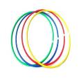 Hula Hoop Ring Exercise and Fitness Collapsible Adjustable for Kids and Adults (1 Piece) wavy design stimulates and provides health benefits NOTE random color will be delivered. 
