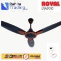 Royal fan ceiling  56 inch Turbo 30 Watt Legacy model 100% pure copper wire |fan| |royal fan| Ceiling fan| Available at Rahim Trading Co.. 