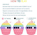 UNICORN & CUPCAKE POP IT FIDGET TOY SET. 
