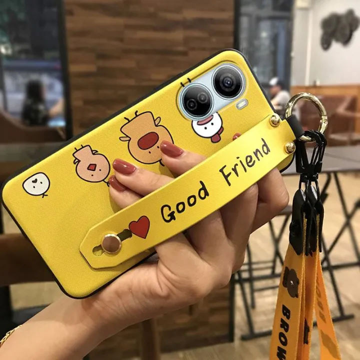mobile%20phone%20case%20Cute%20Phone%20Case%20For%20ZTE%20Libero%205G%20IV/Nubia%20Ivy%20cell%20phone%20sleeve%20Cartoon%20Silicone%20Wrist%20Strap%20ring%20-%20Image%206
