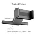 360°Rotation Universal CD Slot Car Phone Holder Mount for 3.5-6inch Mobile Phone Car Holder for iPhone 6/7/7 Plus for Samsung. 