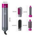 Hair Dryer - hairdryer - Professiona Hair Dryer Brush & 5 in 1 Air Styler, 5 in 1 Hair Dryer Hot Air Brush Styler and Volumizer Hair Straightener Curle Straightener, with Carrying Case. 
