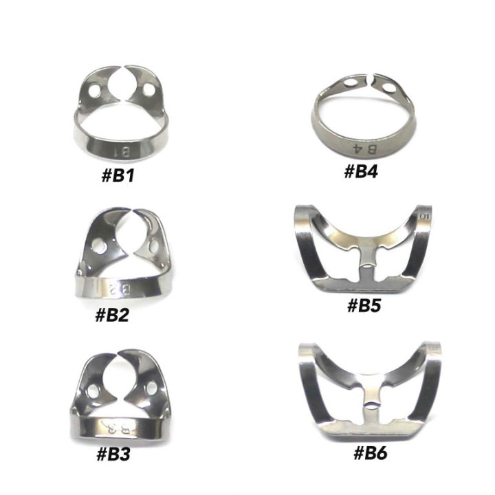 Export%20Quality%20Stainless%20Steel%20Dental%206Pcs%20Universal%20Rubber%20Dam%20Brinker%20Clamps%20Lower-Upper%20Anterior%20Clamp%20B1%20to%20B6%20Kit%20-%20Image%202