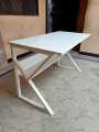 Computer Desk 48 inches Home Office Desk, Mobile Laptop Table Office table Writing Desk Study Desk table, K style Gaming desk workstation, Mdf wooden surface table. 